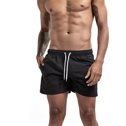 Mens Swim Trunks with Mesh Lining Side Pockets Quick Dry