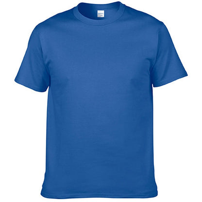 Men's T-Shirt - O-Neck, Pure Color, Short Sleeve, XS-3XL Casual Tee