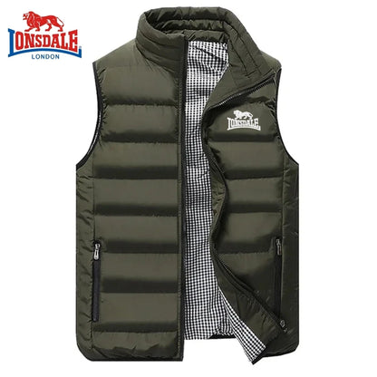 Men's Embroidery Brand High Quality Warm Vest Jacket