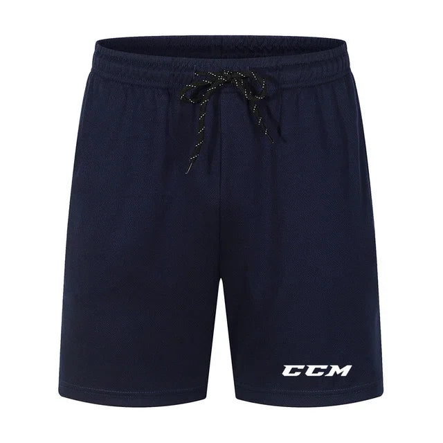 CCM Summer New Men's Jogger Running Shorts Quick Dry Mesh