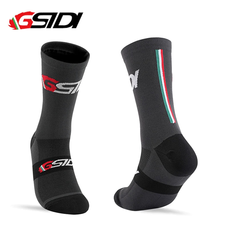 Gsidi New Cycling Socks High Quality Compression Men Women