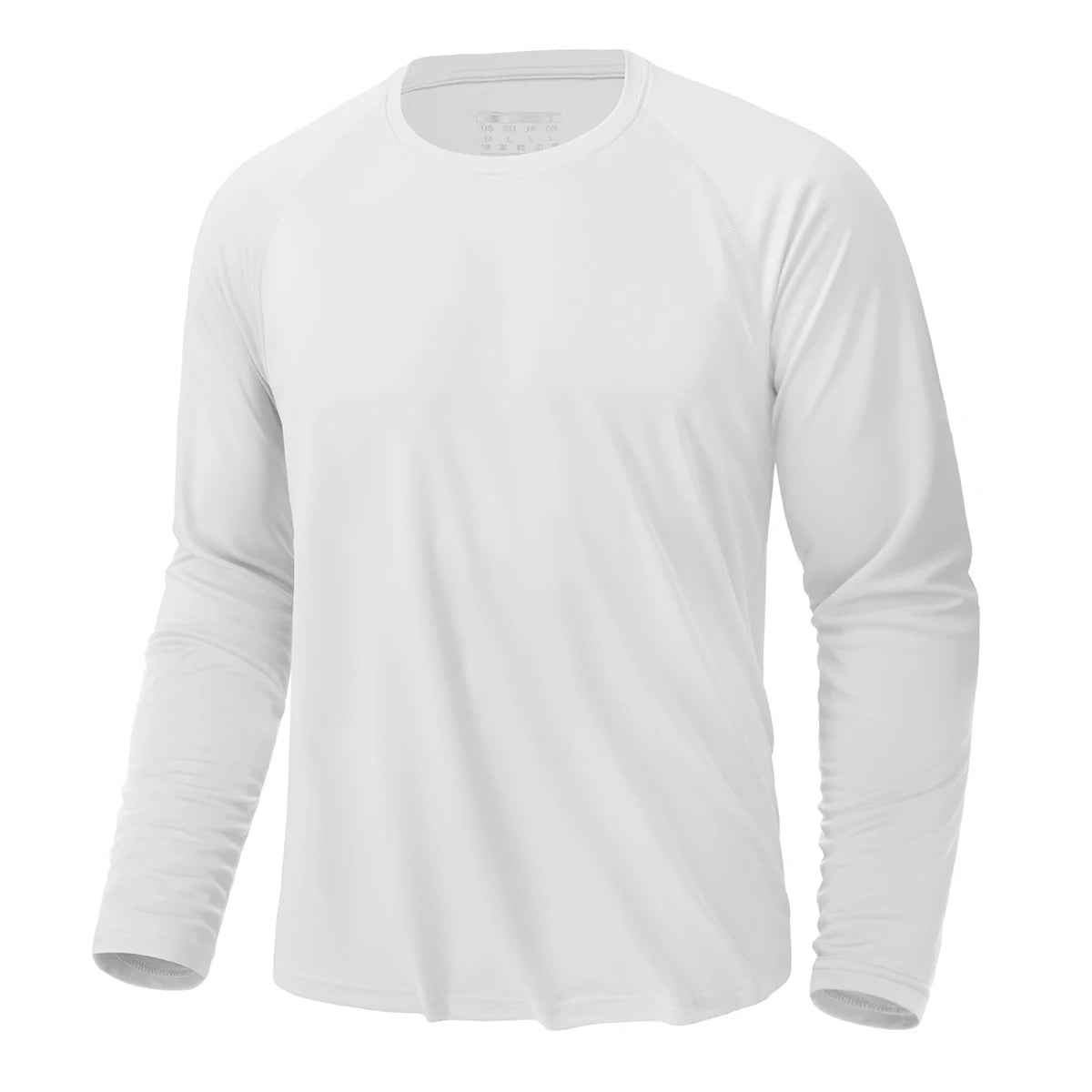 UV Shirt Men's O-Neck Long Sleeve UPF 50+ Tee