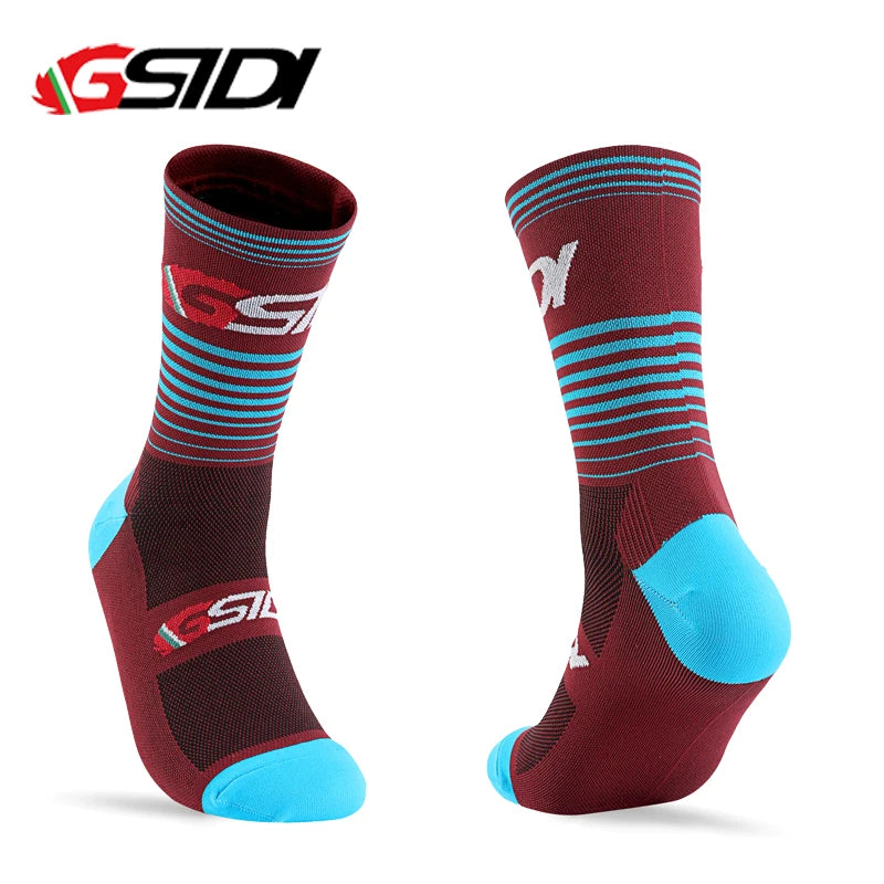 Gsidi New Cycling Socks High Quality Compression Men Women