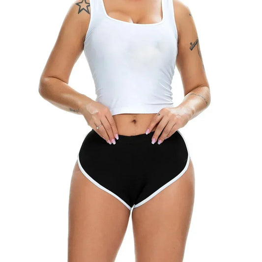 Summer Women's Casual Yoga Shorts Sports Fitness Workout Shorts