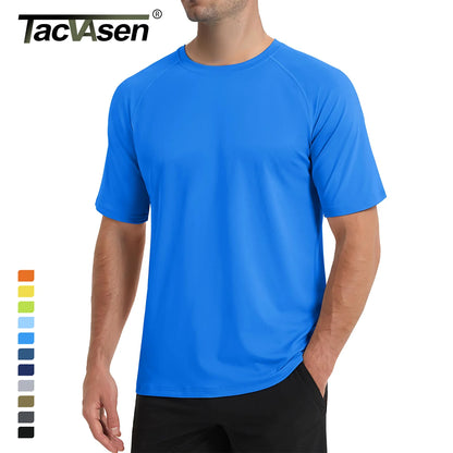 UPF 80+ Sun Protection Quick Dry Men's T Shirts