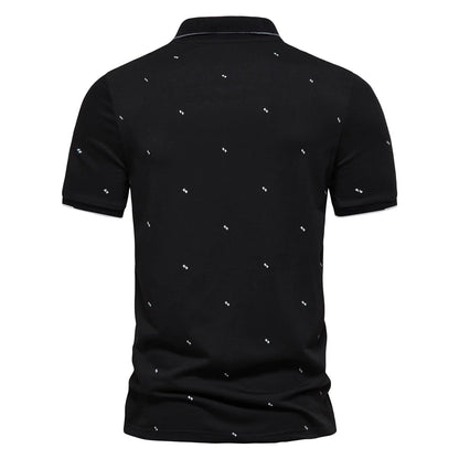 2022 New Fashion Men's Summer T-Shirt Casual Cotton Polo