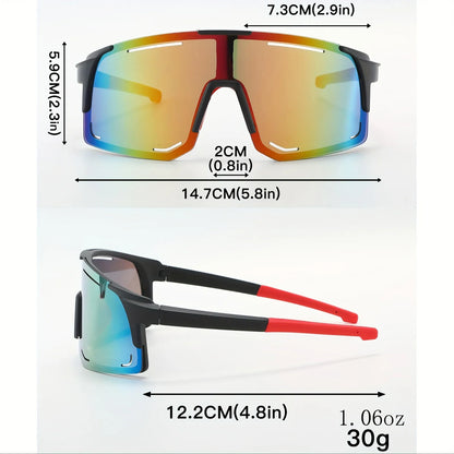 Unisex Wrap Around Sports Shades Fashion