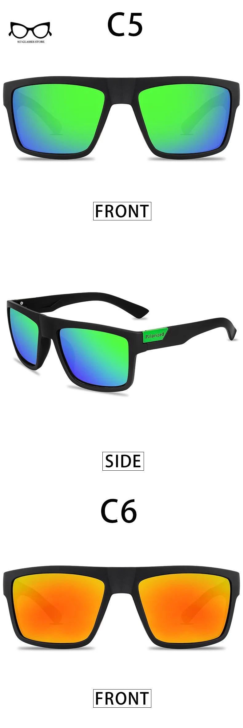 Brand New Polarized Glasses Men Women Fishing Sunglasses