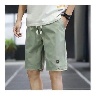 Men's Shorts Summer New Loose Elastic Waist Casual Trend