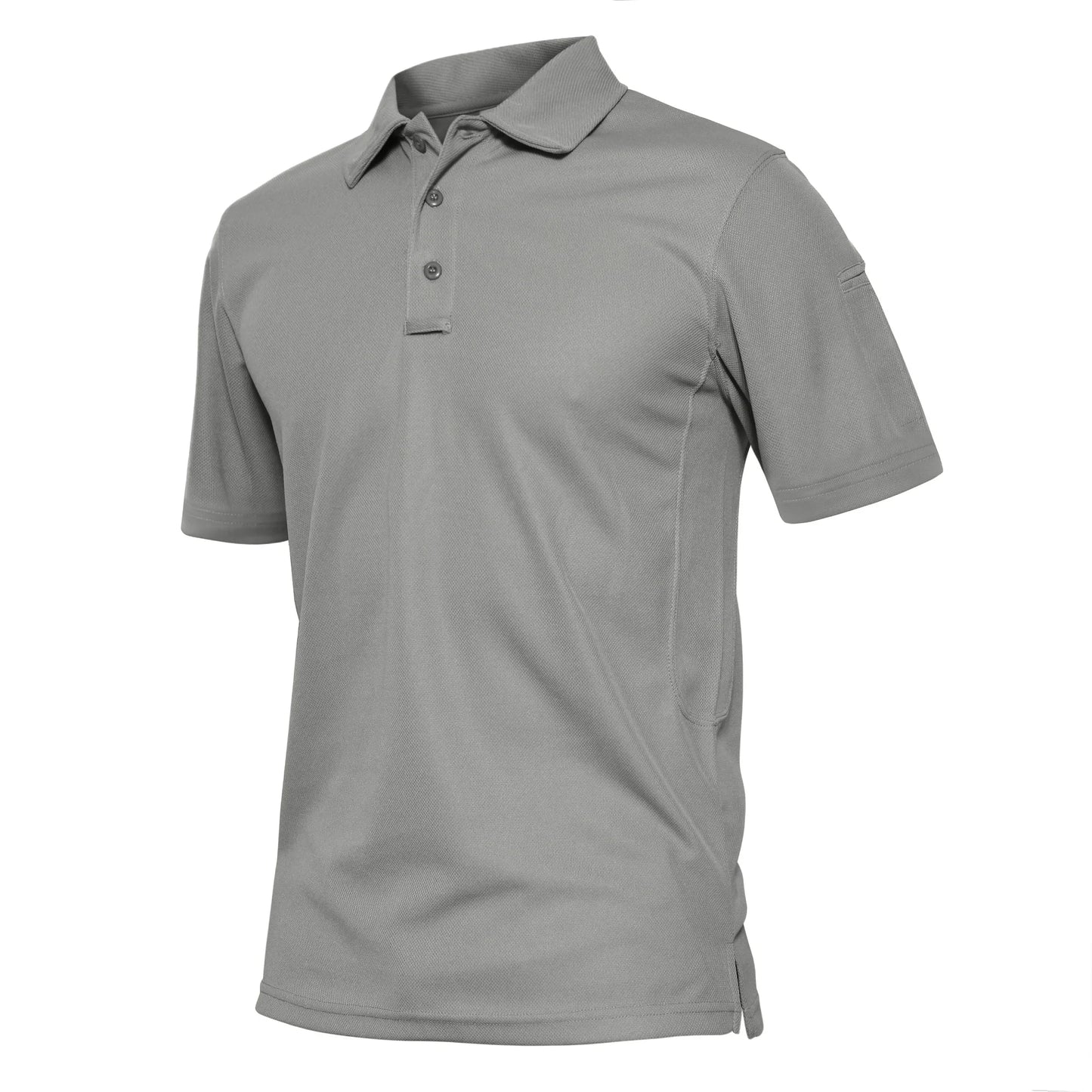 Men's Summer Golf T-Shirt – Short Sleeve, Quick-Drying Polo Shirt, Lightweight and Breathable for Outdoor Activities, Hiking, Camping, and Sports