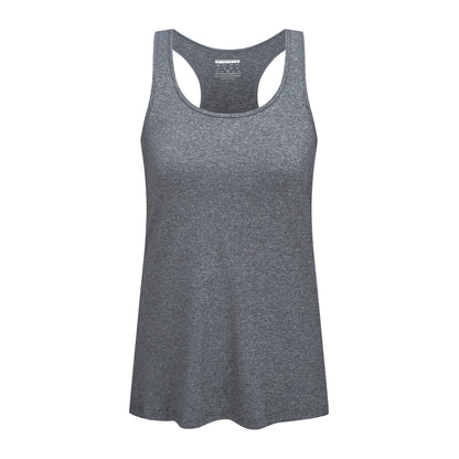 Women's Summer Running Vest – Sleeveless Singlet Tank Top, Moisture-Wicking, Quick-Dry Gym & Yoga Fitness Shirt