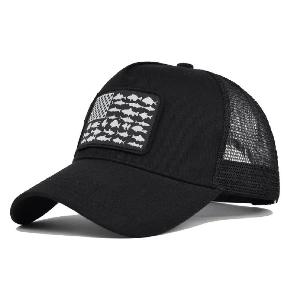 Unisex Snapback Caps Men Breathable Mesh Hats for Women