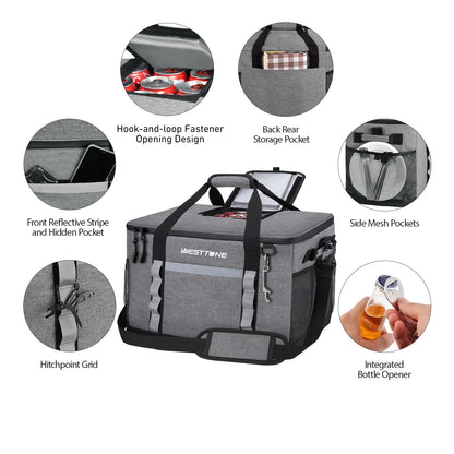 75-Can Collapsible Leakproof Soft Cooler