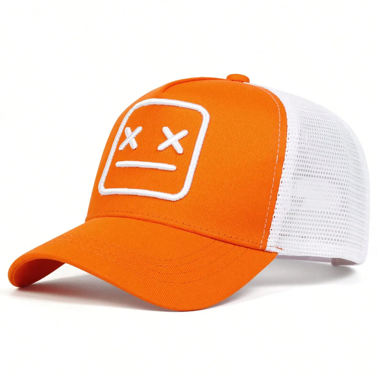 Unisex Xx Embroidery Baseball Net Caps Adjustable Casual Hat