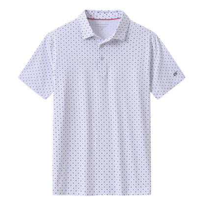 Men's Casual Polo – Short Sleeve Streetwear Shirt for Vacation & Daily Wear