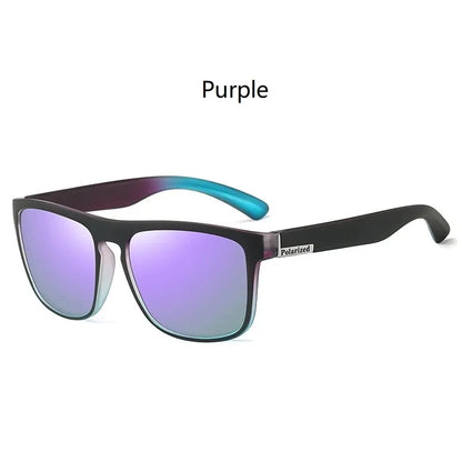 Fashion Purple Polarized Sunglasses Men Women UV400 Eyewear