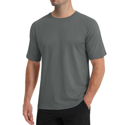 UPF 80+ Sun Protection Quick Dry Men's T Shirts