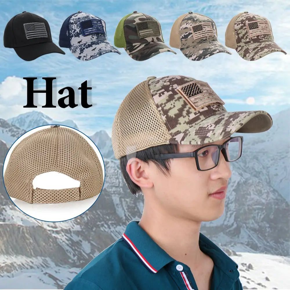 Fashion Men Sport Baseball Cap Outdoor Anti-UV Sun Cap