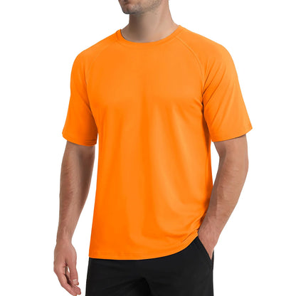 UPF 80+ Sun Protection Quick Dry Men's T Shirts