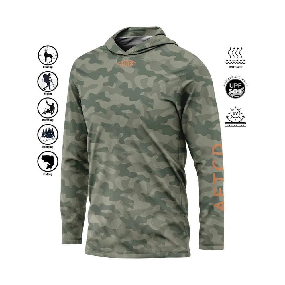 Boutique UV Fishing Shirt Thin Breathable Outdoor Hoodie