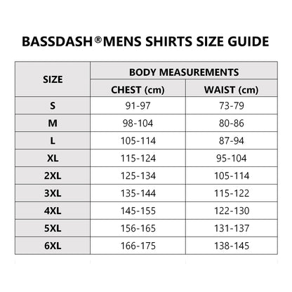 Bassdash Short Sleeve UV T-shirt Men’s Fishing Shirt UPF 50+