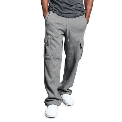 Mens Sweatpants Straight Fit Joggers for Sports Streetwear