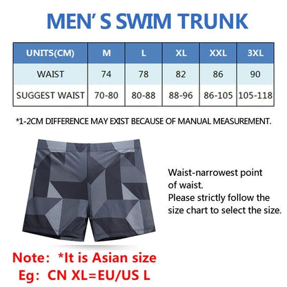 ESCATCH 2023 New Arrivals Men Swimwear Plus Size Trunks