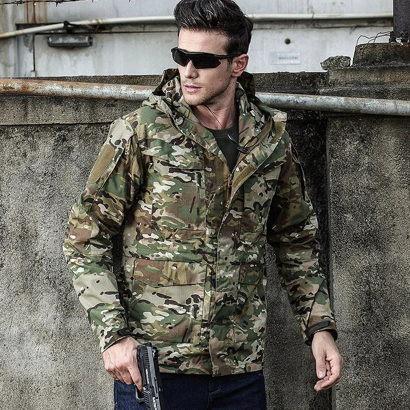 M65 Clothes Tactical Windbreaker Men Jacket Waterproof Windproof