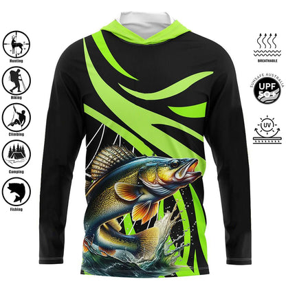 Men's Outdoor Fishing Shirt Sun Protection Hooded Sweatshirt