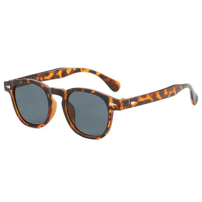 Vintage Oval Classic 4 Small Ding Stylish Sunglasses
