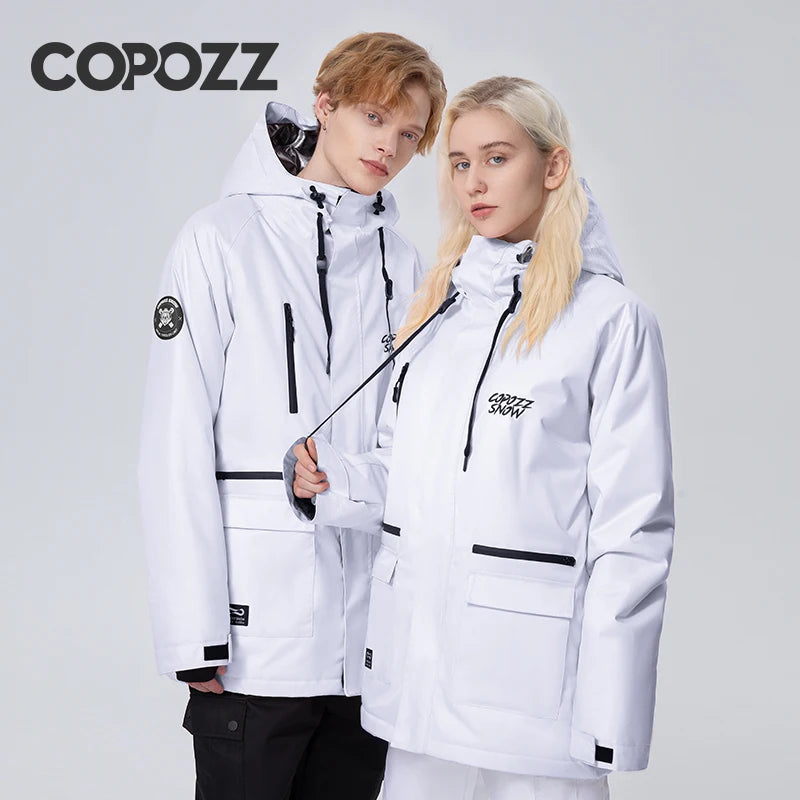 COPOZZ Winter Warm Men's and Women's Snow Suit Wear Snowboarding Clothing 10k Waterproof Jackets or Pants