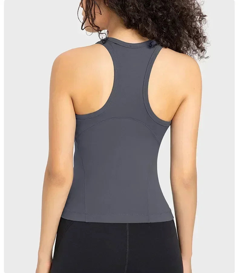 2024 Women's Racerback Tank Top Buttery-soft Yoga Shirt