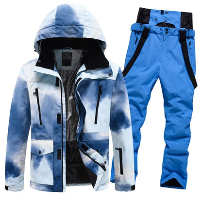 New Ski Suits Warm Winter Waterproof Sports Mountain Skiing