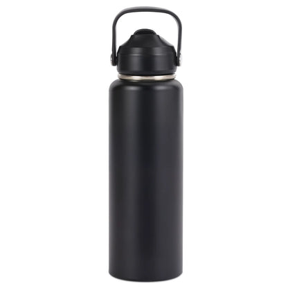 40oz Insulated Water Bottle with Straw Handle