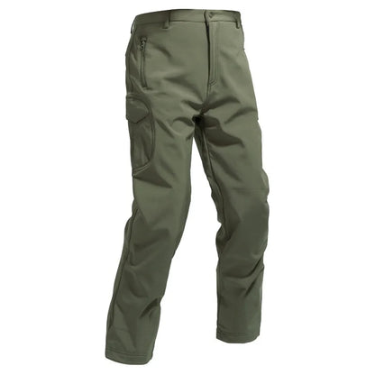 5XL Outdoor Sports Soft Shell Tactical Pants Waterproof Warm