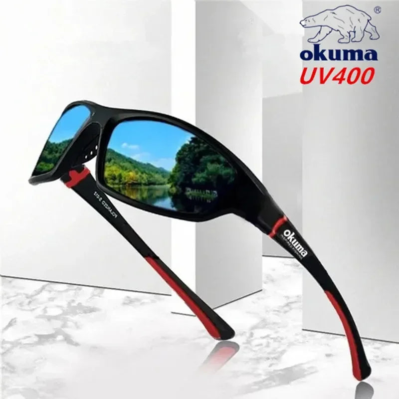 Okuma UV400 Fishing Sunglasses Men's Driving Shades Eyewear