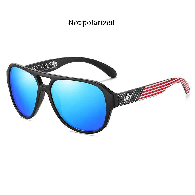 New High Quality Luxury Heat Wave Polarized Sunglasses