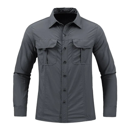 Cross Border AliExpress Long Sleeved Men’s Shirts Summer