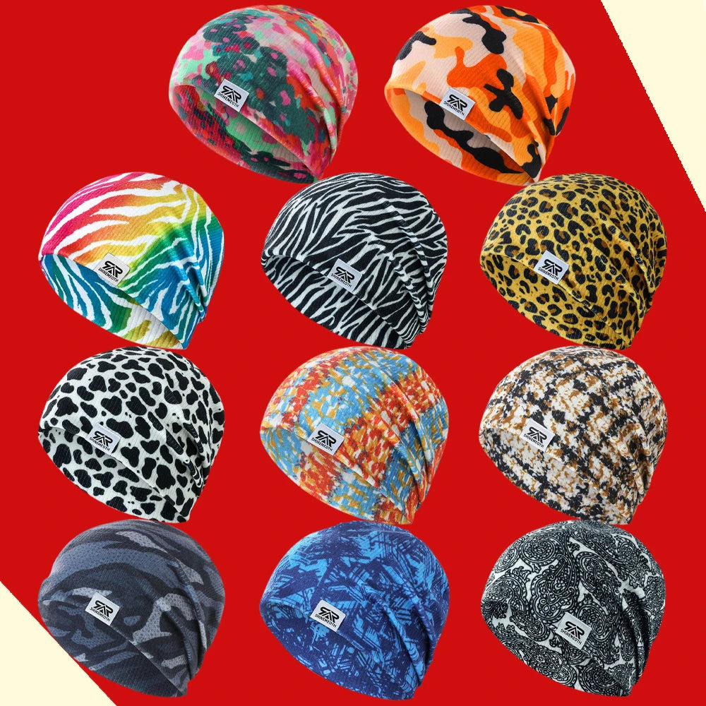 Beanie Winter Hats For Men Warm Colorful Printing Caps