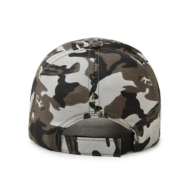 2024 Camouflage Hat Outdoor Sport Snap Back Cap For Men