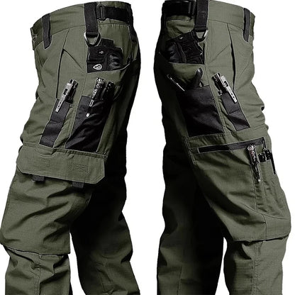 New Tactical Work Pants Men Outdoor Cargo Waterproof Trousers