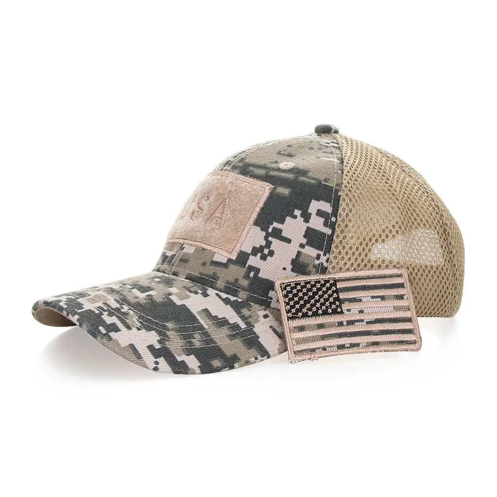 Fashion Men Sport Baseball Cap Outdoor Anti-UV Sun Cap