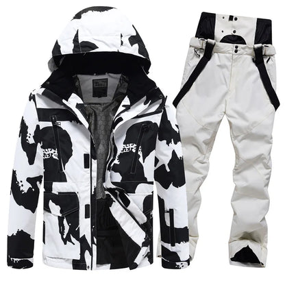 New Ski Suits Warm Winter Waterproof Sports Mountain Skiing