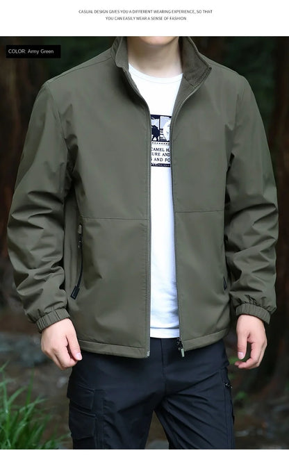 Winter Coat Man Bomber Male Casual Style Militari Jacket