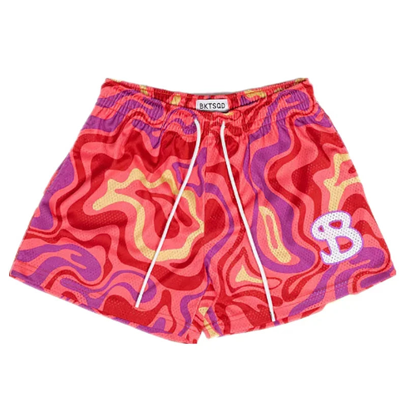 Men's Quick-Dry Breathable Mesh Beach Sports Shorts