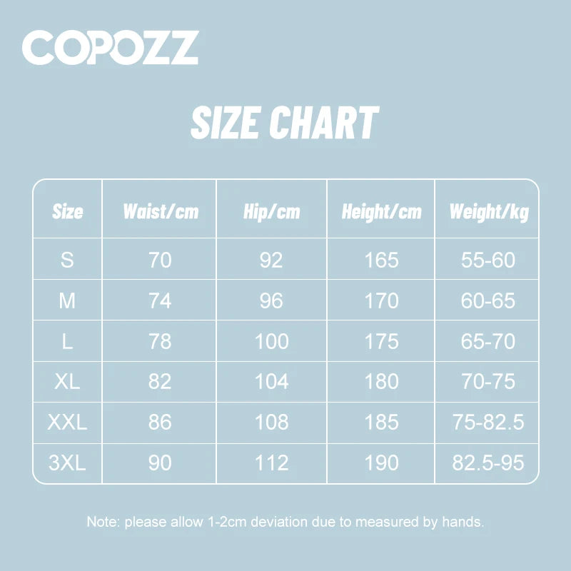 COPOZZ Summer Men's Beach Swimming Trunks Plus Size Swimwear