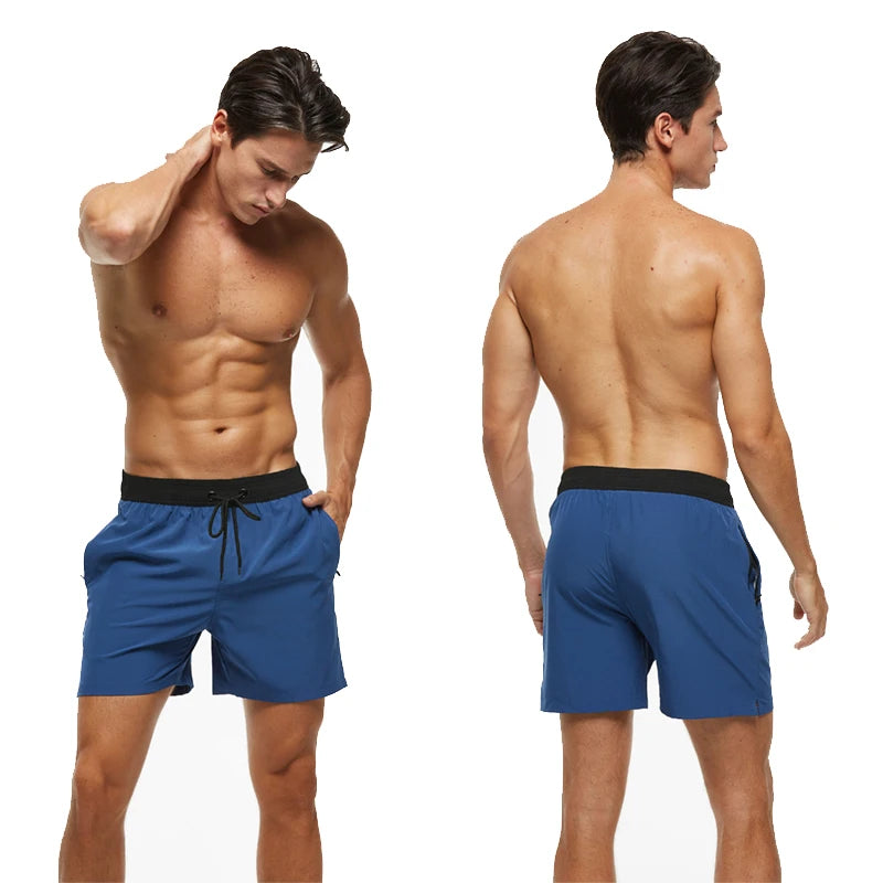 Escatch Brand Summer Swimming Shorts Men Fashion Sport Breathable