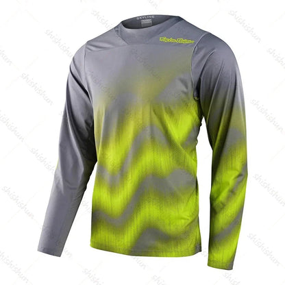 2025 Mountain Enduro MTB Shirt Long Sleeve Downhill Jersey