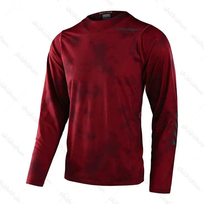 2025 Mountain Enduro MTB Shirt Long Sleeve Downhill Jersey