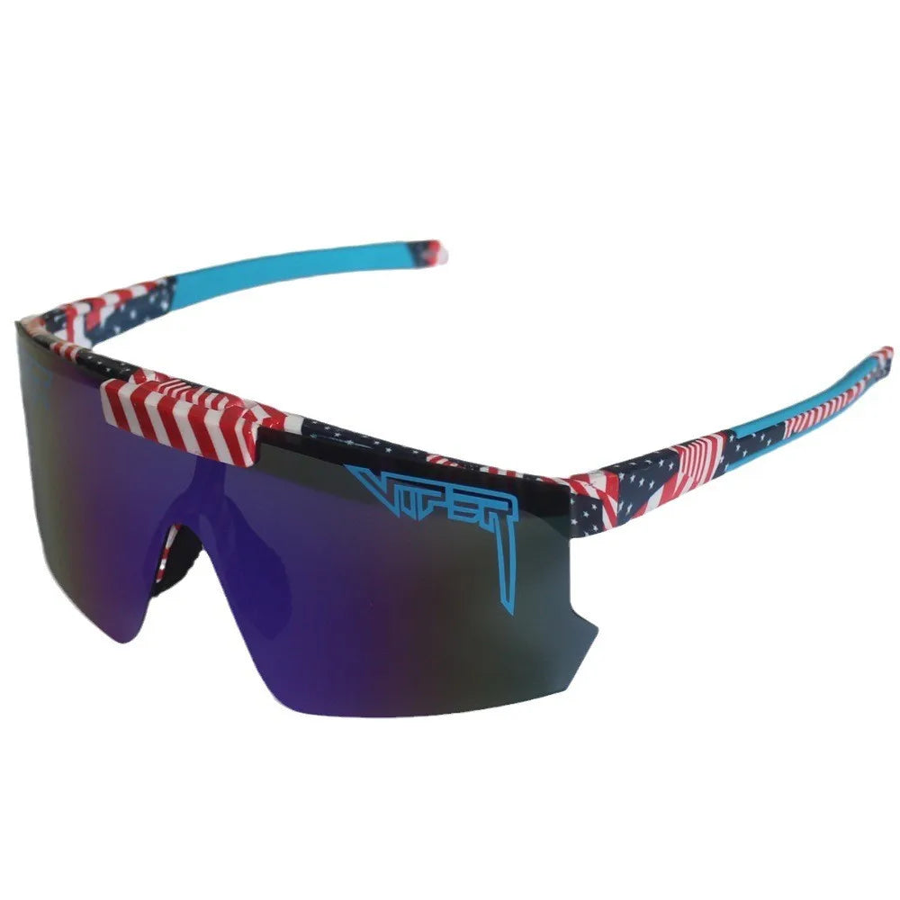 Unisex UV400 Flip-Up Outdoor Sport Sunglasses Cycling Baseball Softball